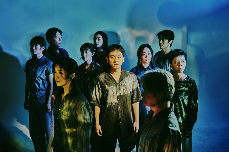 ▲ 연극 '연안지대' 전체 출연진.ⓒ세종문화회관