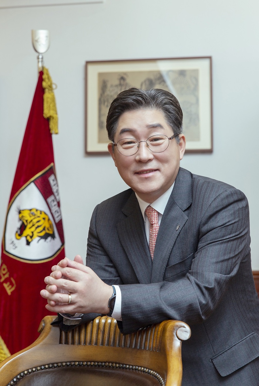 ▲ 김동원 고려대학교 총장. ⓒ고려대