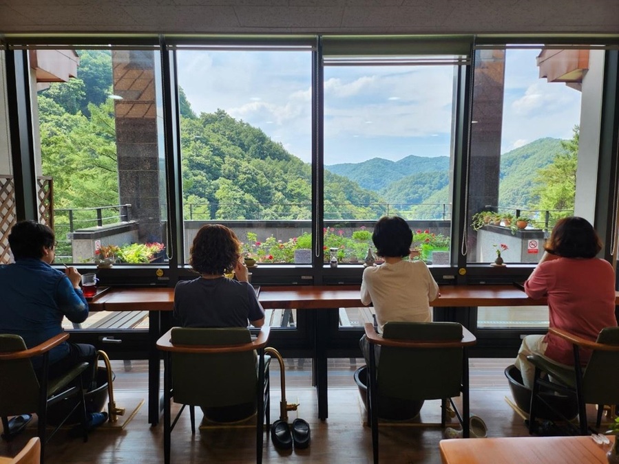 ▲ 좌구산 자연휴양림 명상의 집.ⓒ증평군