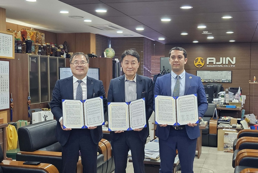 ▲ 경북테크노파크(원장 하인성)는 지난 8일 다자 간 업무협약을 체결하고 한-우즈벡 산업기술인력 지원에 속도를 낼 계획이다.ⓒ경북테크노파크