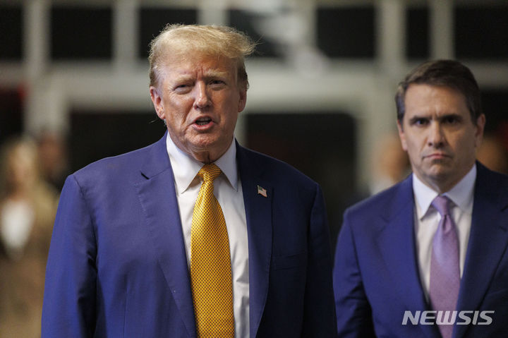 ▲ 도널드 트럼프 전 미국 대통령. ⓒAP/뉴시스