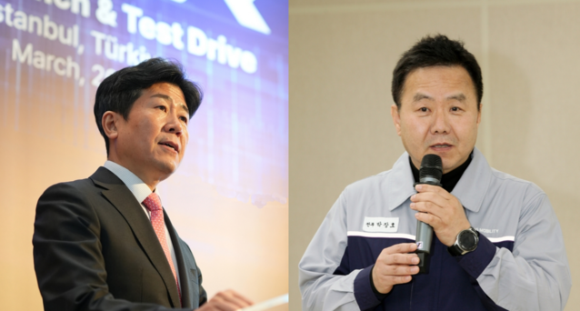 ▲ (좌측부터) 황기영 KGM 대표, 박장호 KGM 대표ⓒ KGM