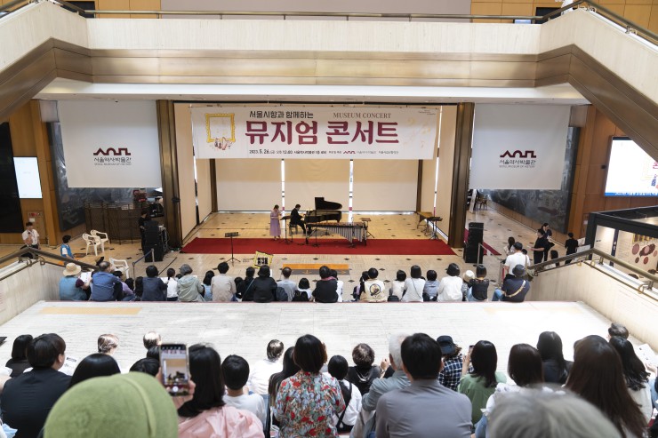 ▲ 2023년 처음 선보인 '뮤지엄 콘서트'.ⓒ서울시립교향악단