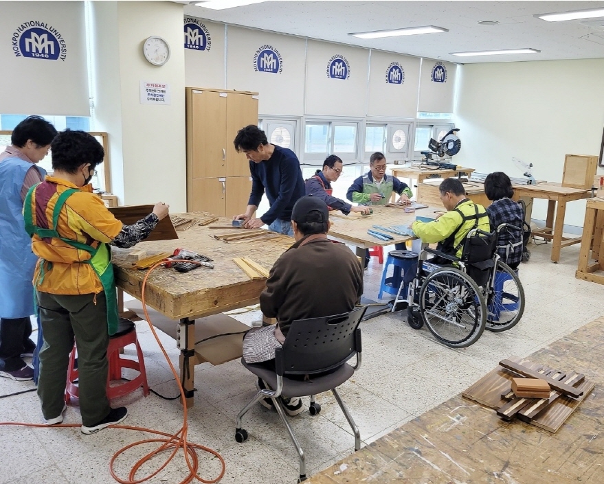 ▲ 목포대학교 평생교육원은 오는 20일 장애 성인들을 대상으로 평생교육과정을 개강한다.ⓒ목포대학교 제공