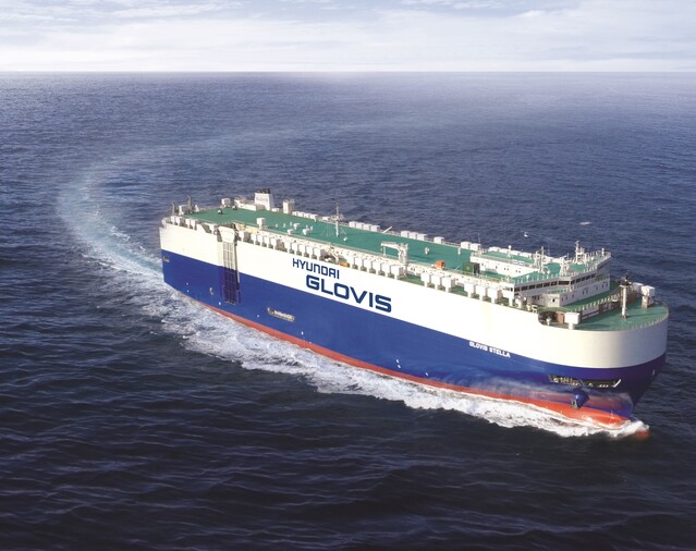 ▲ 자동차운반선(PCTC) 글로비스 스텔라호. ⓒ현대글로비스