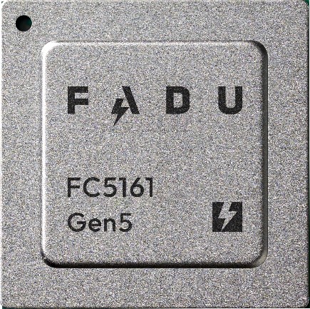 ▲ Gen5(5세대) 기업용 SSD 컨트롤러 제품사진.ⓒ파두