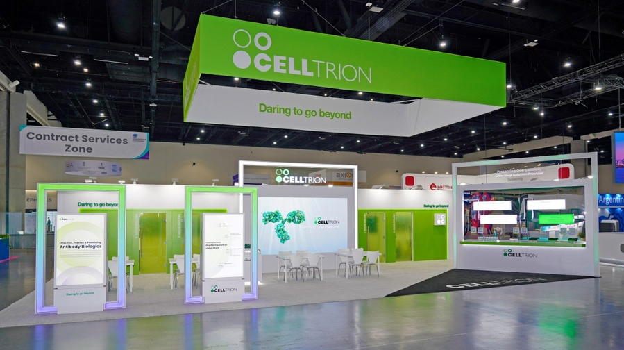 ▲ 바이오USA에 마련한 셀트리온 부스.ⓒ셀트리온