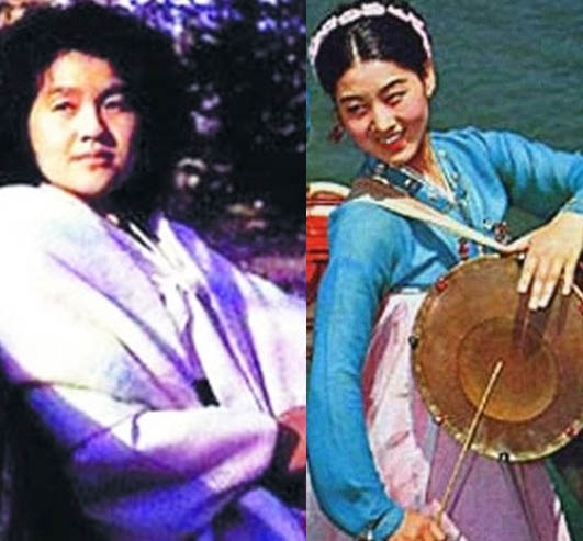 ▲ 북한 김정은의 이복형 김정남의 어머니 성혜림(왼쪽)과 김정은의 어머니 고용희. ⓒ뉴시스