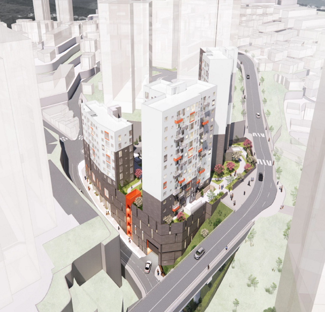 ▲ 성북구 정릉동 545-12 일대 조감도.ⓒ서울시 제공