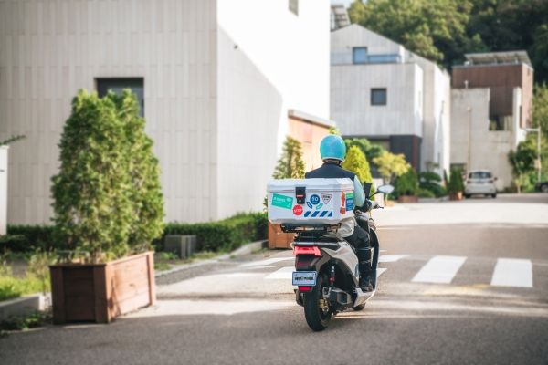 ▲ 배민커넥트 라이더 이미지ⓒ우아한청년들