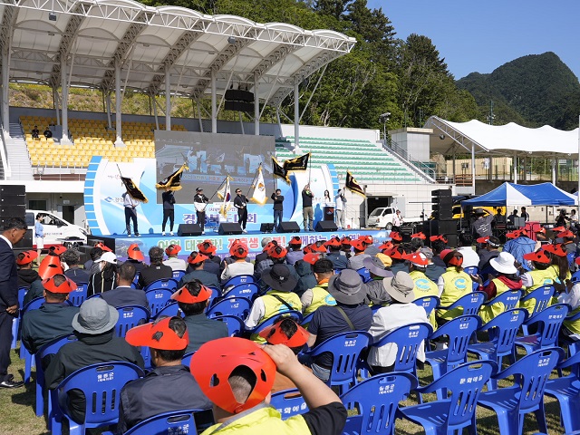 ▲ 울릉군은 4일 울릉군 공설운동장에서 ‘제24회 한국수산업경영인 경상북도대회’를 개최했다.ⓒ울릉군