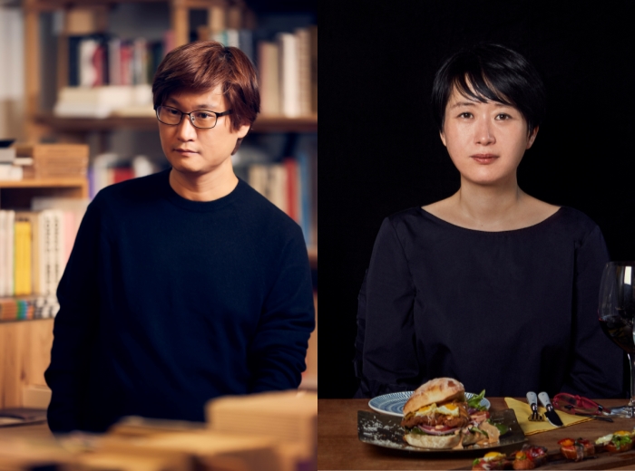 ▲ 김언 시인(왼쪽)과 천운영 소설가.ⓒ한국문화예술위원회