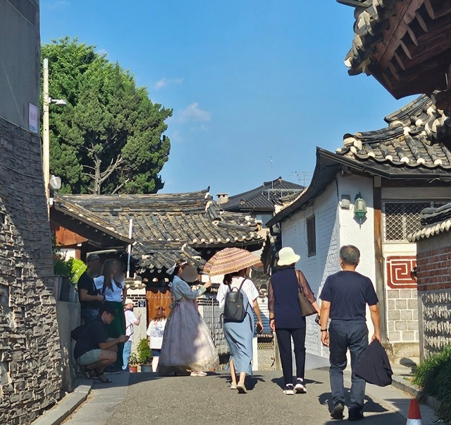 ▲ 북촌한옥마을 골목길. ⓒ강세영 기자