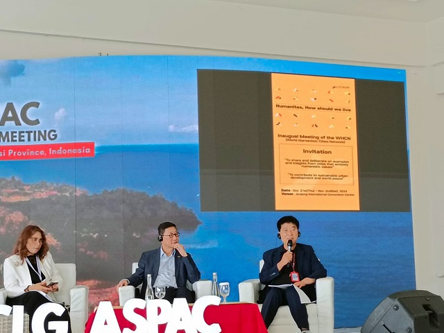 ▲ 안동시는 지난 5일부터 3일간 인도네시아 북미나하사에서 개최되는 ‘세계지방정부연합 아태지부(UCLG ASPAC) 집행부 회의’에 참석했다.ⓒ안동시