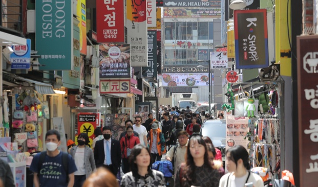 ▲ 서울 시내 한 식당가 ⓒ뉴시스