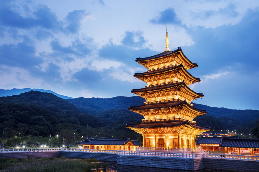 ▲ 사명대사공원 평회의탑.ⓒ김천시 시설관리공단