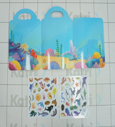 ▲ 유해물질 검출된 어린이용 스티커. ⓒ서울시 제공