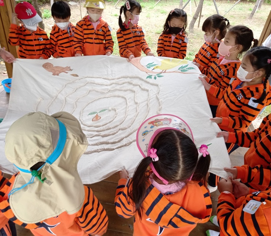 ▲ 지난해 3월 개관한 별천지숲인성학교는 어린이들을 위한 공간으로 활기를 띠고 있다.ⓒ증평군