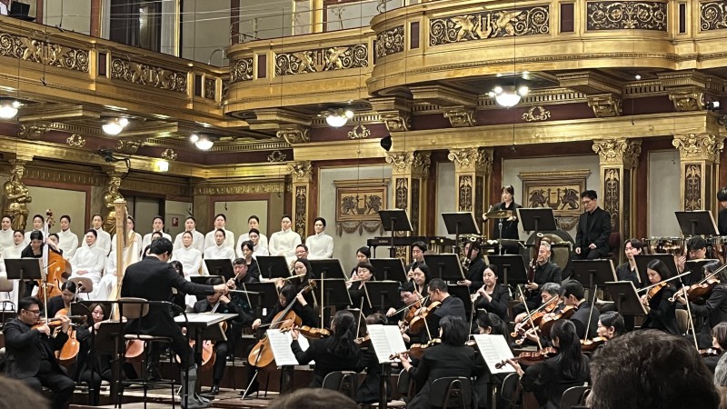 ▲ 오스트리아 빈 무대에 선 한국 현대 오페라 '처용'.ⓒ국립오페라단