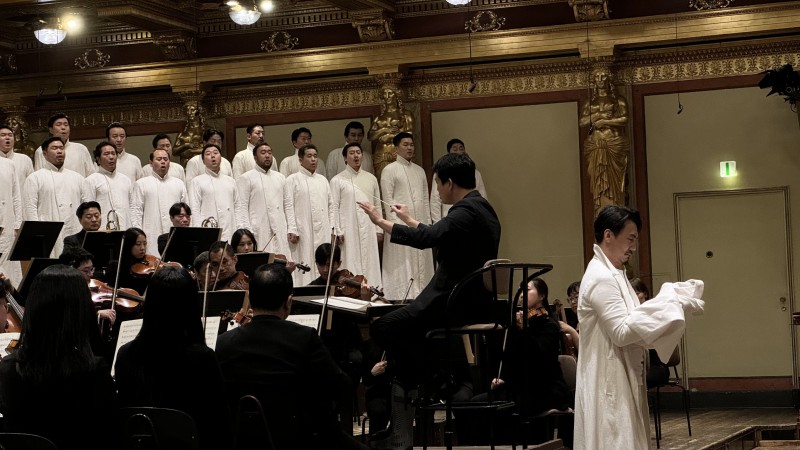 ▲ 오스트리아 빈 무대에 선 한국 현대 오페라 '처용'.ⓒ국립오페라단