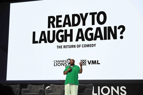 ▲ 케넌 톰슨(Kenan Thompson) 배우 겸 프로듀서, SNL 캐스트 멤버. ©Cannes Lions