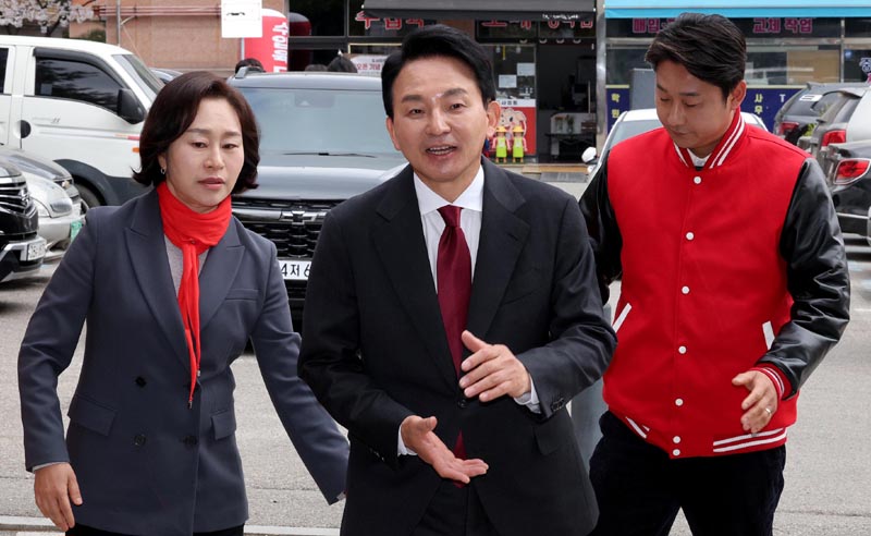 ▲ 한동훈(왼쪽) 전 비상대책위원장과 원희룡 전 국토교통부 장관. ⓒ서성진 기자