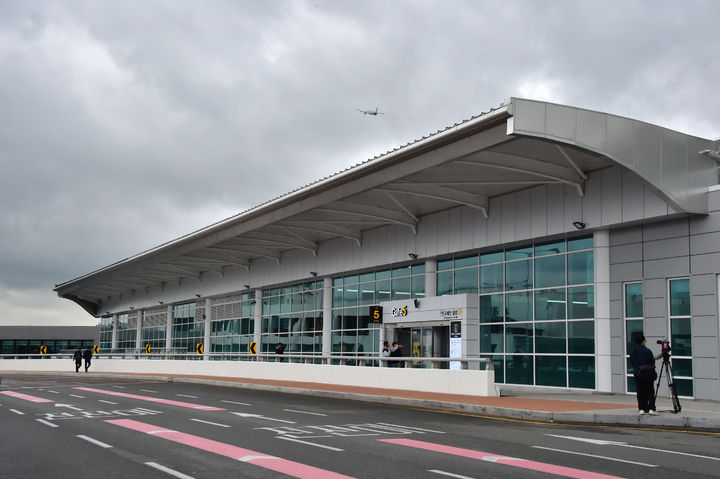 ▲ 부산 강서구 김해공항 국제선터미널. ⓒ뉴시스