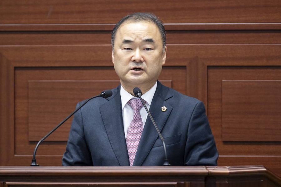 ▲ 경상북도의회 박규탁(국민의힘, 비례) 의원이 21일 도의회 제347회 제1차 정례회 5분 자유발언을 통해 ‘경북도 산하 공공기관의 인사혁신을 위한 대책마련’을 촉구했다.ⓒ경북도의회