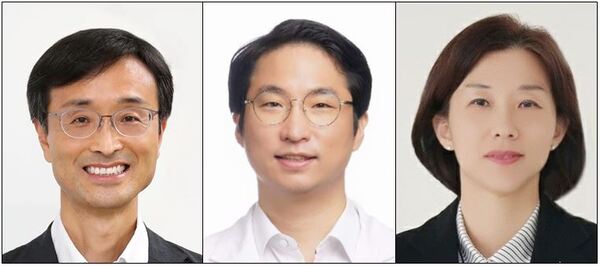 ▲ 제13회 광동 암학술상 수상자(왼쪽부터 이병헌 경북의대 생화학교실 교수, 임채홍 고려의대 방사선종양학과 교수, 김정선 국립암센터 암역학연구과 교수.ⓒ광동제약