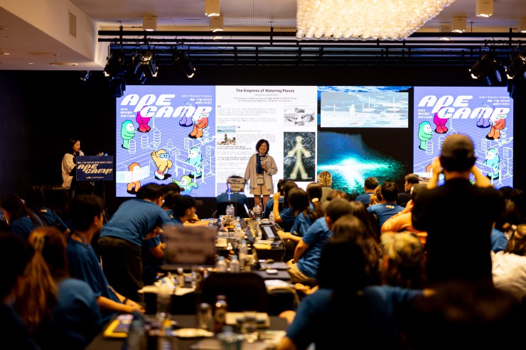 ▲ '제3회 에이프캠프' 현장 스케치.ⓒ한국문화예술위원회