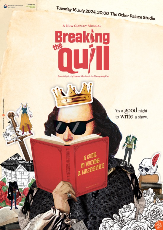 ▲ 창작뮤지컬 '인사이드 윌리엄' 영국 런던 쇼케이스 포스터.ⓒ연극열전