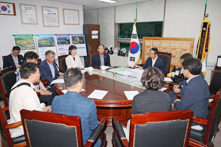 ▲ 복지 성과 공유 및 복지증진 정책발굴 등 기관단체 간담회.ⓒ임실군