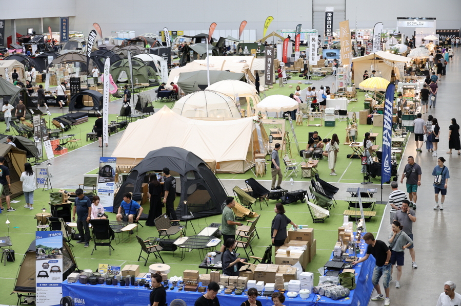 ▲ 엑스코에서 캠핑 산업의 새로운 패러다임을 선보일 ‘2024 대구 캠핑&레저차량박람회(이하 캠페어 대구)’가 28일 개막했다.ⓒ엑스코