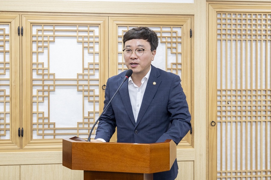 ▲ 김천 출신 조용진 의원(초선, 국민의힘)이 부위원장으로 선출됐다.ⓒ경북도의회