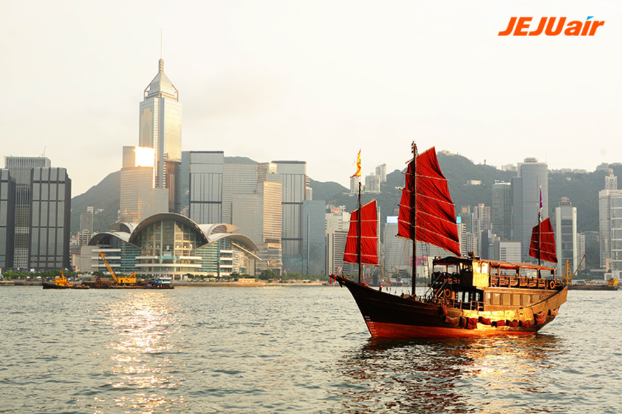 ▲ 제주항공이 홍콩 노선 항공권 할인 프로모션을 진행한다. ⓒ제주항공