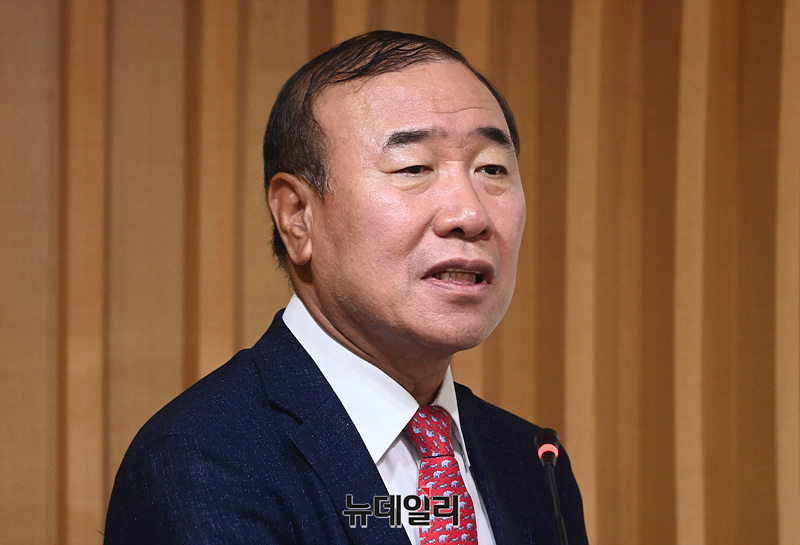 ▲ 한상대 전 검찰총장(검찰동우회 회장). ⓒ서성진 기자