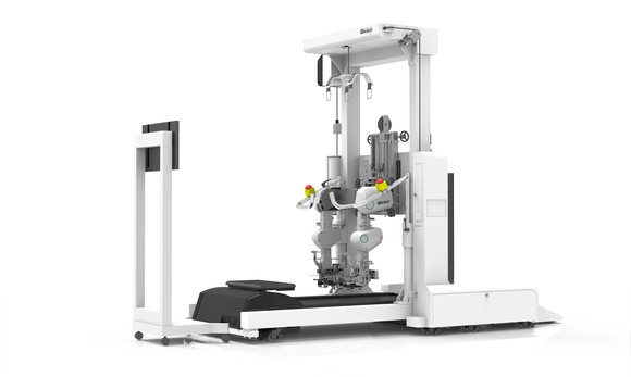 ▲ 피앤에스미캐닉스 보행재활로봇 '워크봇' ⓒ피앤에스미캐닉스