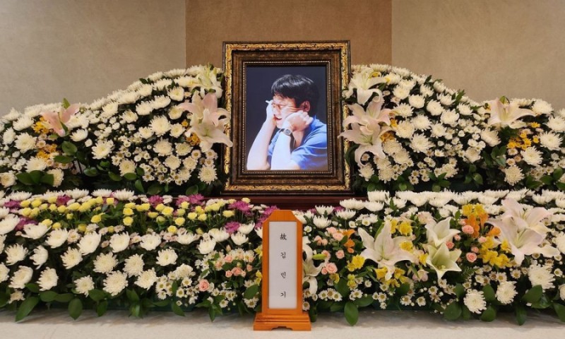 ▲ 故 김민기 빈소.ⓒ학전