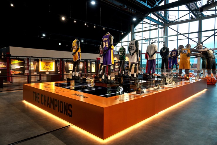 ▲ 3관(스페셜관) 위대한 농구선수 75인 전.ⓒ이랜드뮤지엄