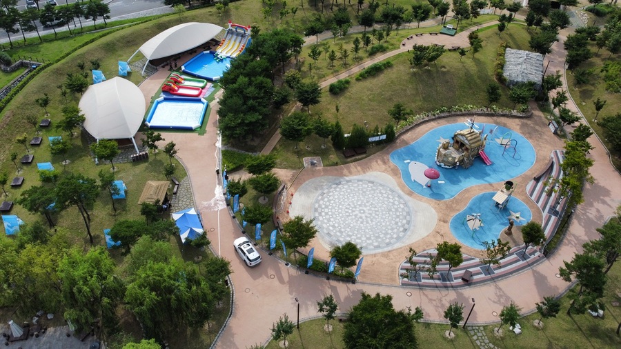 ▲ 고령군(군수 이남철)은 본격적인 여름을 맞아 7월 27일부터 8월 15일까지 대가야생활촌에서 물놀이장을 개장한다.ⓒ고령군