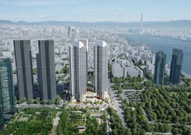 ▲ 뚝섬지구 조감도.ⓒ서울시