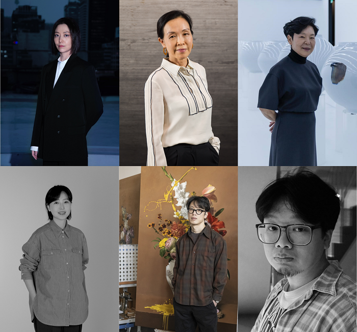 ▲ 상단 왼쪽부터 김아영· 김민정· 박영숙, 하단 왼쪽부터 임영주· 김성윤· 양정욱.ⓒ샤넬코리아