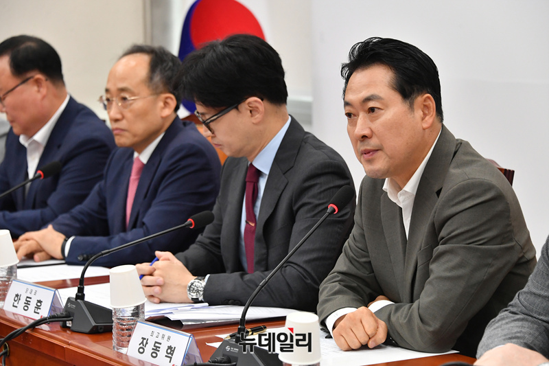 ▲ 장동혁 국민의힘 최고위원. ⓒ이종현 기자