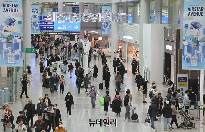 ▲ 인천국제공항 면세점.ⓒ뉴데일리DB