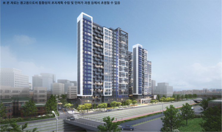 ▲ 신설1구역 공공재개발 사업 투시도.ⓒ서울시