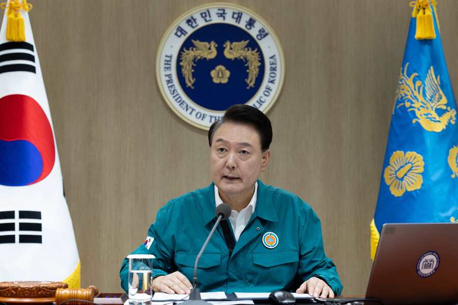 ▲ 윤석열 대통령이 일본 고시엔 결승에 진출한 한국계 교토 국제고에 