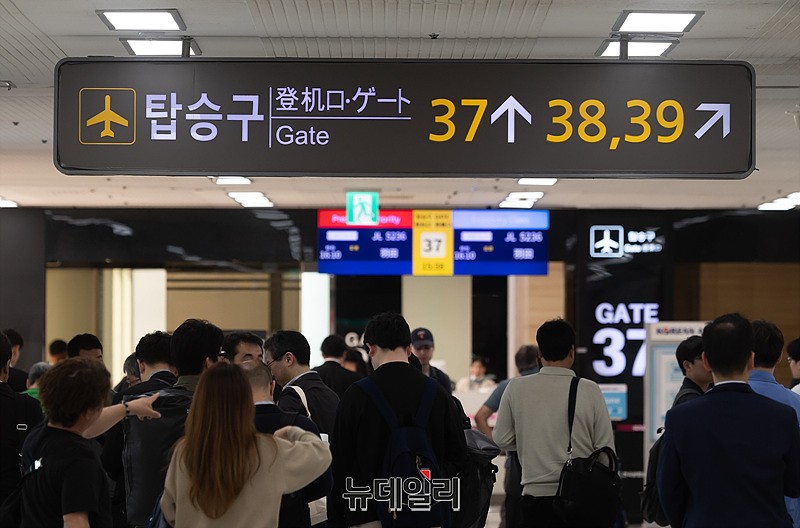 ▲ 이달 국내 일본 노선 항공편 이용 승객은 138만5000여명으로 집계됐다. ⓒ뉴데일리