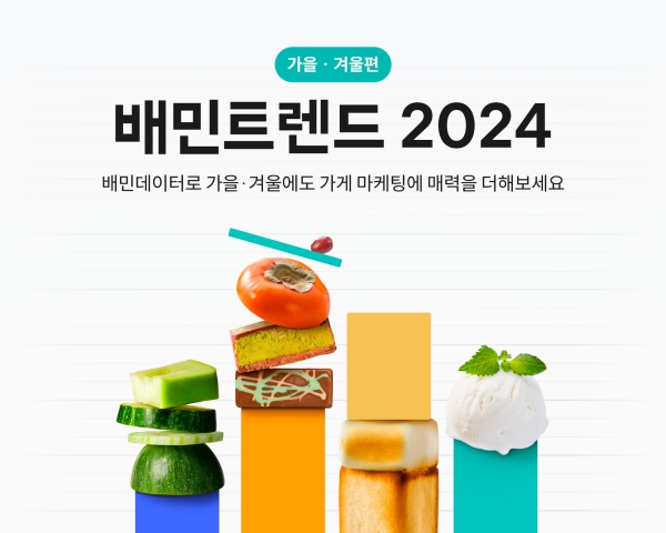 ▲ 배민트렌드 2024 가을 겨울편ⓒ우아한형제들