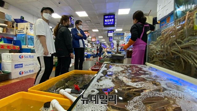 ▲ 노량진 수산시장.ⓒ뉴데일리DB