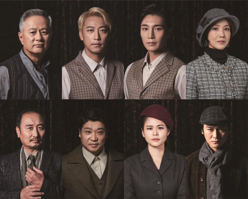 ▲ 연극 '더 드레서' 캐스트.ⓒ국립정동극장